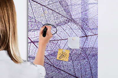 Dry erase board magnetic Wave Abstraction Pattern