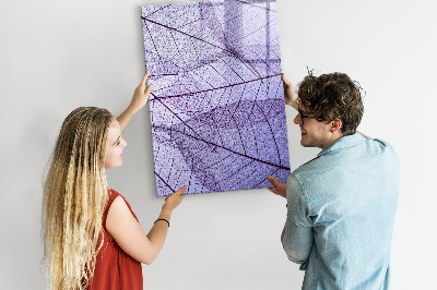 Dry erase board magnetic Wave Abstraction Pattern