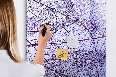 Dry erase board magnetic Wave Abstraction Pattern
