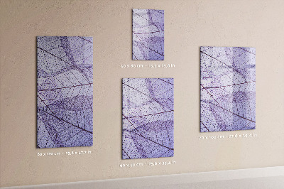 Dry erase board magnetic Wave Abstraction Pattern
