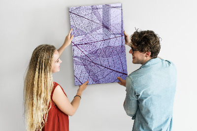 Dry erase board magnetic Wave Abstraction Pattern