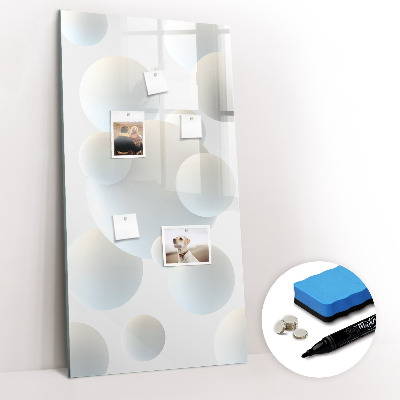 Dry erase magnetic board Leaf Texture