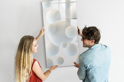 Dry erase magnetic board Leaf Texture
