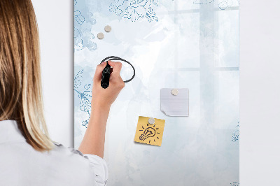 Dry erase board magnetic Sphere Abstraction