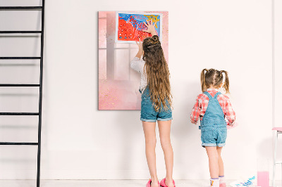Dry erase board magnetic Rush Leaves