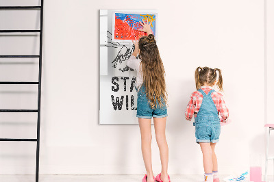 Dry erase magnetic board Pink Marble