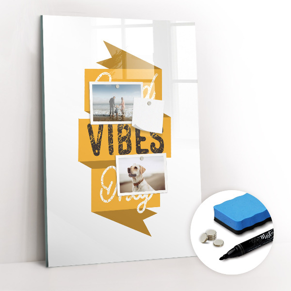 Dry erase magnetic board Plant Shoot Leaves