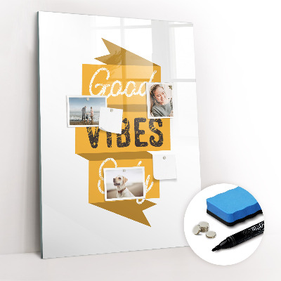 Dry erase magnetic board Plant Shoot Leaves