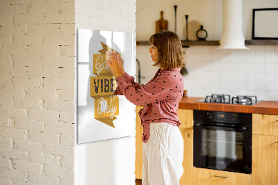Dry erase magnetic board Plant Shoot Leaves