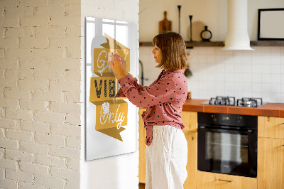 Dry erase magnetic board Plant Shoot Leaves