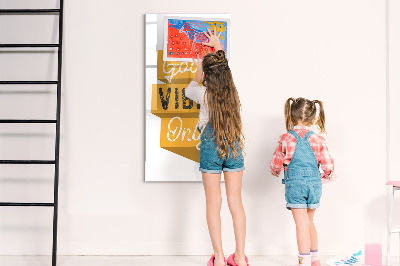 Dry erase magnetic board Plant Shoot Leaves
