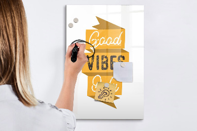 Dry erase magnetic board Plant Shoot Leaves