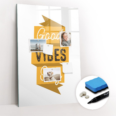 Dry erase magnetic board Plant Shoot Leaves