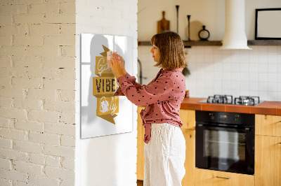 Dry erase magnetic board Plant Shoot Leaves