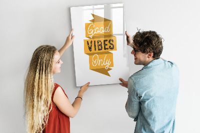 Dry erase magnetic board Plant Shoot Leaves