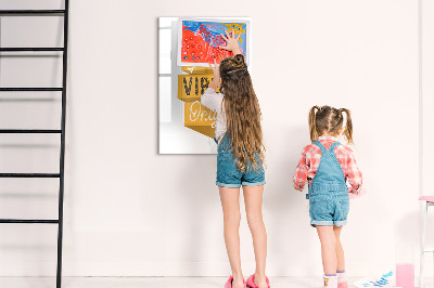 Dry erase magnetic board Plant Shoot Leaves