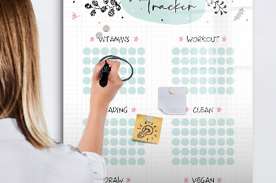 Dry erase board magnetic Good Vibrations Only