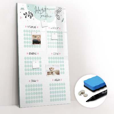 Dry erase board magnetic Good Vibrations Only