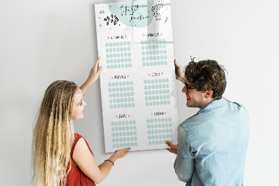 Dry erase board magnetic Good Vibrations Only