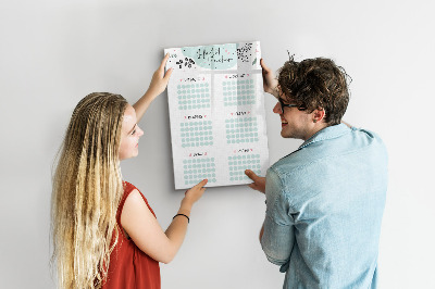 Magnetic writing board Good Vibrations Only