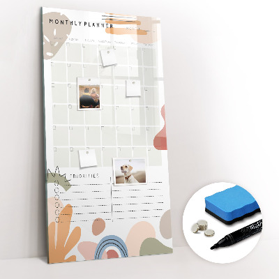 Magnetic writing board Daily Planner