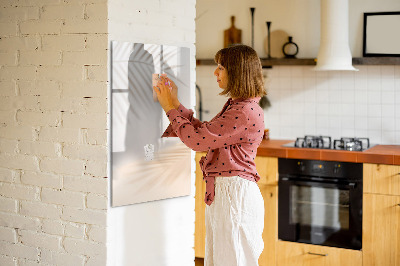 Dry erase magnetic board Vegetables on Wood