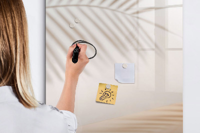 Dry erase magnetic board Vegetables on Wood