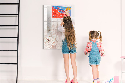 Dry erase board magnetic Color Mixing