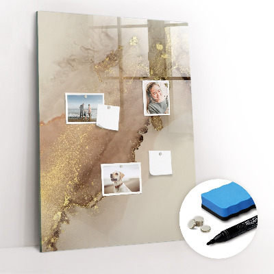 Dry erase magnetic board Monthly Goals