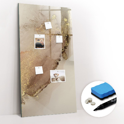 Dry erase magnetic board Monthly Goals