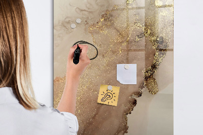 Dry erase magnetic board Monthly Goals