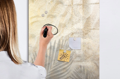 Dry erase board magnetic Glitter Marble