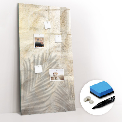 Dry erase board magnetic Glitter Marble