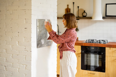 Dry erase board magnetic Glitter Marble