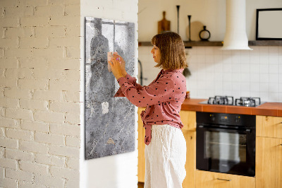 Magnetic board for writing Weekly Meal Planner