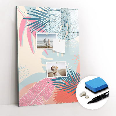 Dry erase board magnetic Dark Marble