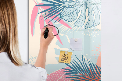 Dry erase board magnetic Dark Marble