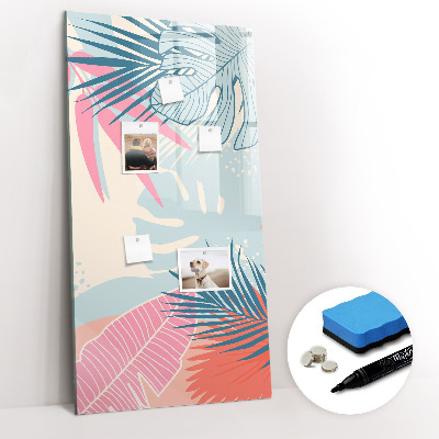 Dry erase board magnetic Dark Marble
