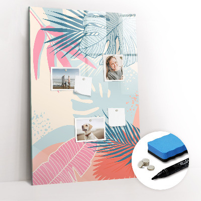 Dry erase board magnetic Dark Marble