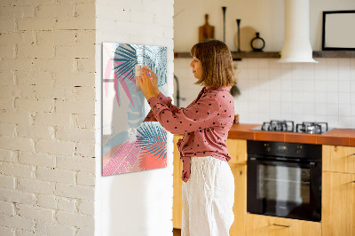 Dry erase board magnetic Dark Marble