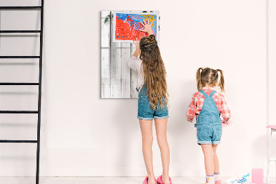Dry erase magnetic board Lemon Slices