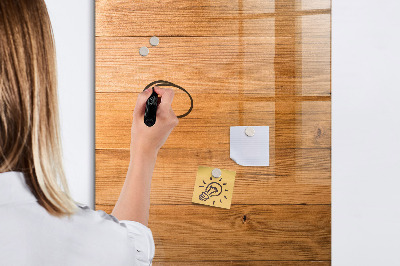 Dry erase magnetic board Blooming Flowers