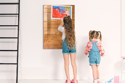 Dry erase magnetic board Blooming Flowers