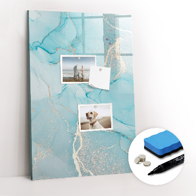 Dry erase board magnetic Pastel Feathers