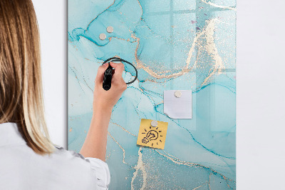 Dry erase board magnetic Pastel Feathers