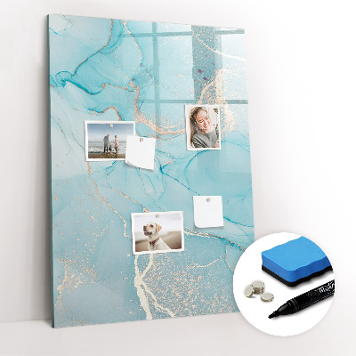 Dry erase board magnetic Pastel Feathers
