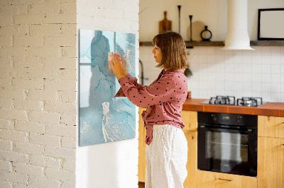 Dry erase board magnetic Pastel Feathers