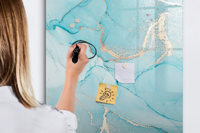 Dry erase board magnetic Pastel Feathers