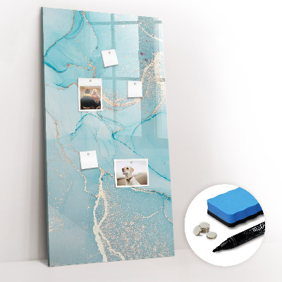 Dry erase board magnetic Pastel Feathers