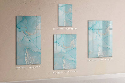 Dry erase board magnetic Pastel Feathers